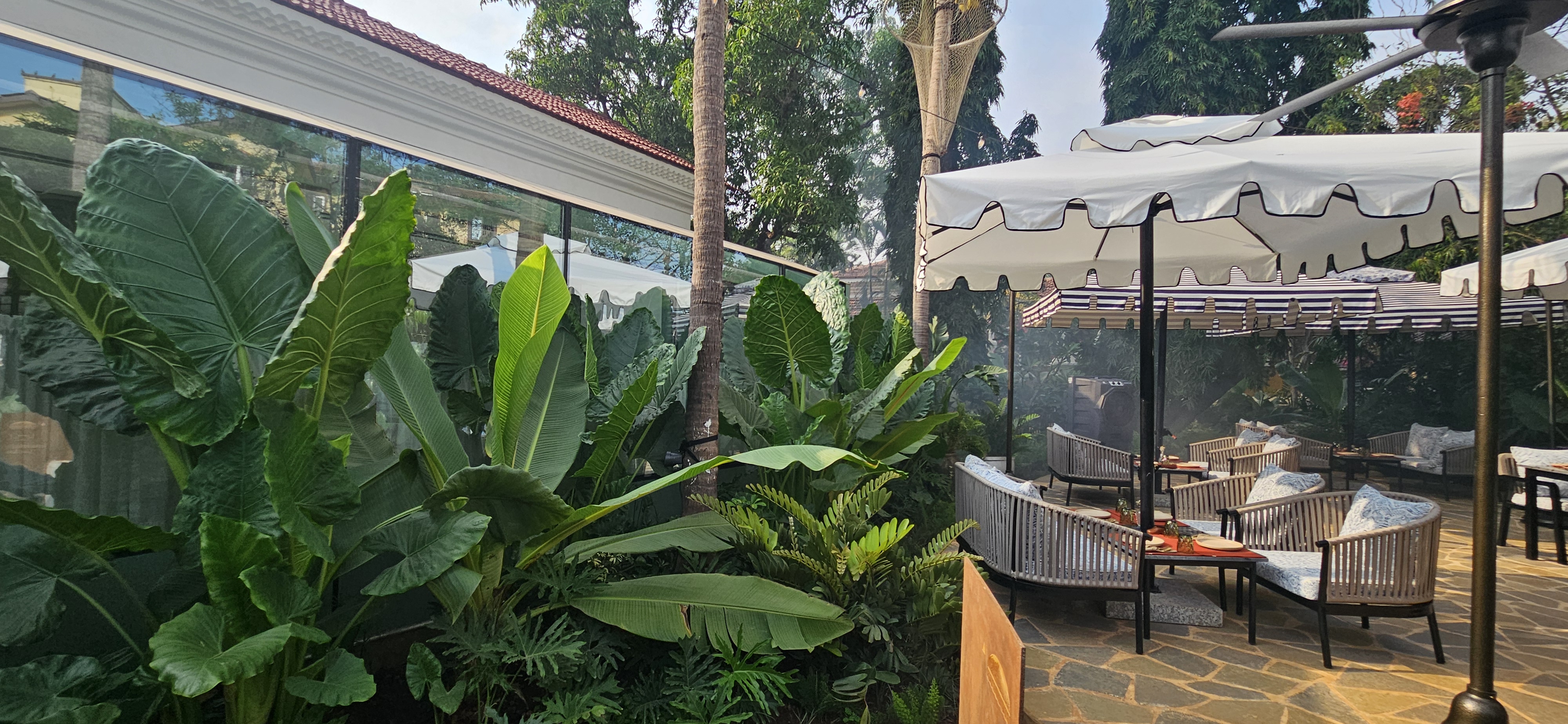 Lush landscape design at Moira Club featuring modern garden aesthetics